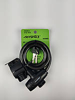 Велозамок My Space ключ. Замок проти викрадення. Велосипедний замок. Замок для велосипеда