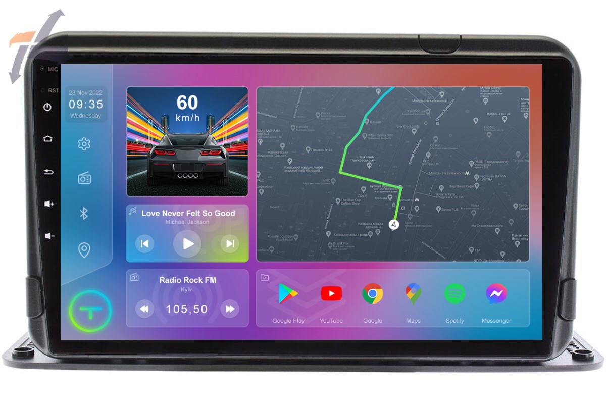 Штатна магнітола Torssen universal F10464 4G Carplay DSP