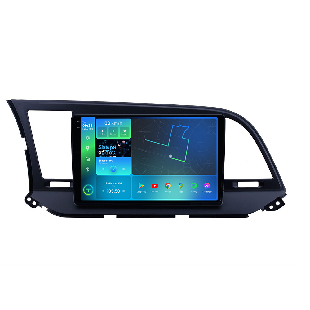 Штатна магнітола Torssen 2K Hyundai Elantra 2016+ F9464 4G Carplay DSP