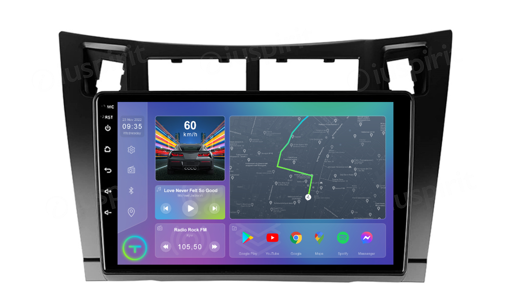 Штатна магнітола Torssen Toyota Yaris Vios 05-11 F9464 4G Carplay DSP