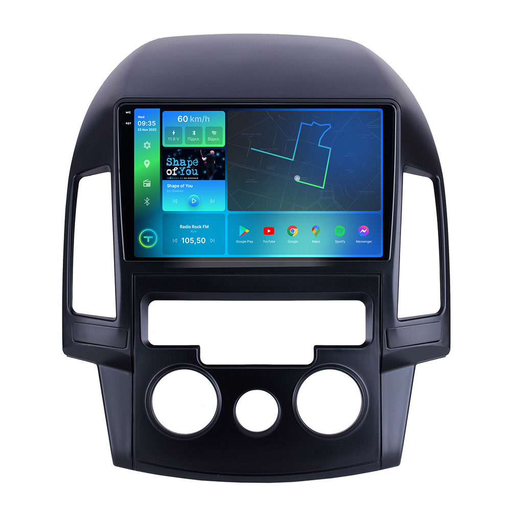 Штатна магнітола Torssen 2K Hyundai i30 2007-2012 cond F9332 4G Carplay DSP
