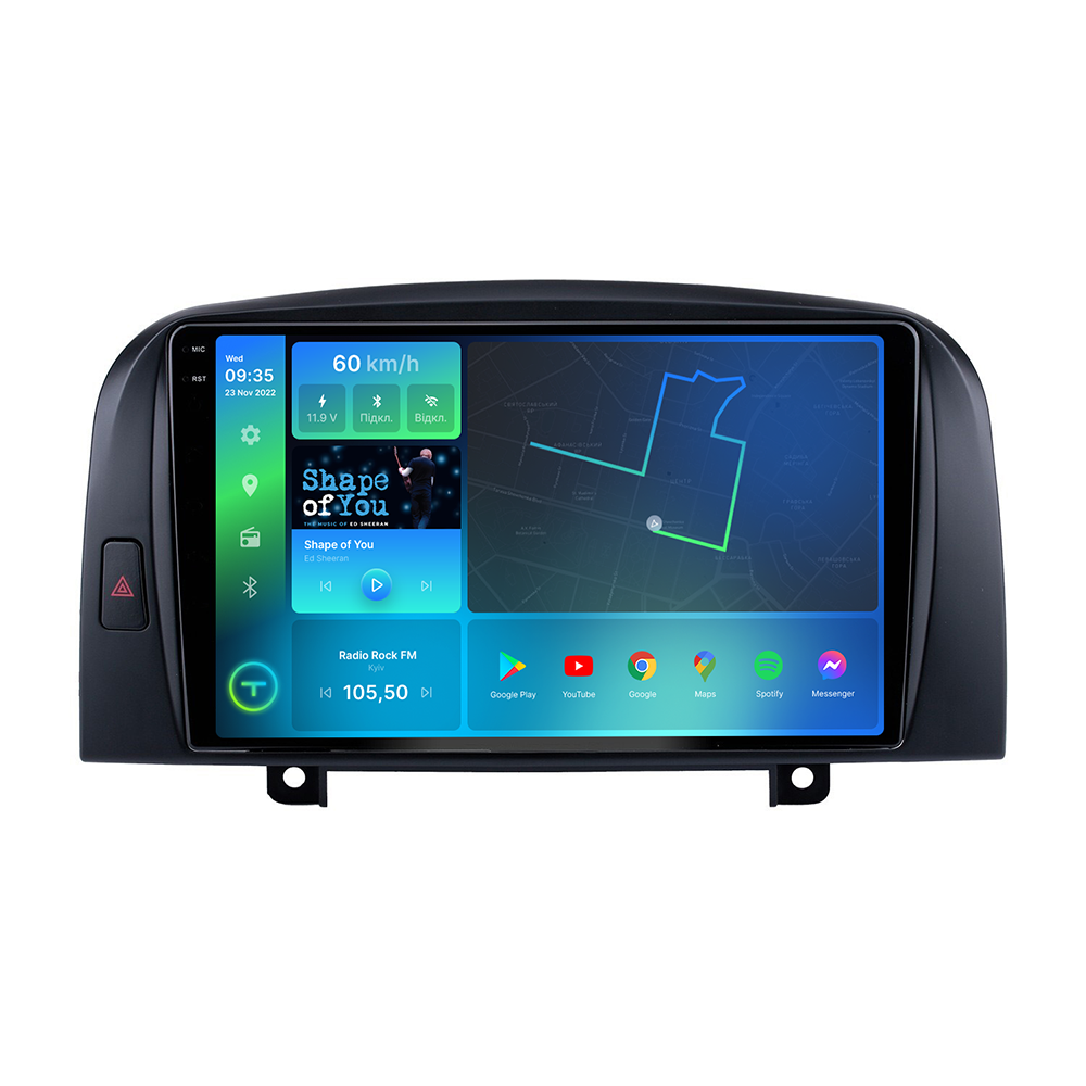 Штатна магнітола Torssen 2K Hyundai Sonata 2004-2008 F96128 4G Carplay DSP