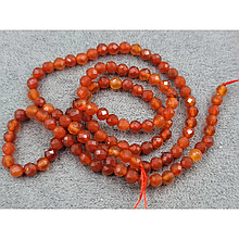 Намистини Сердолік 3,3мм гранований