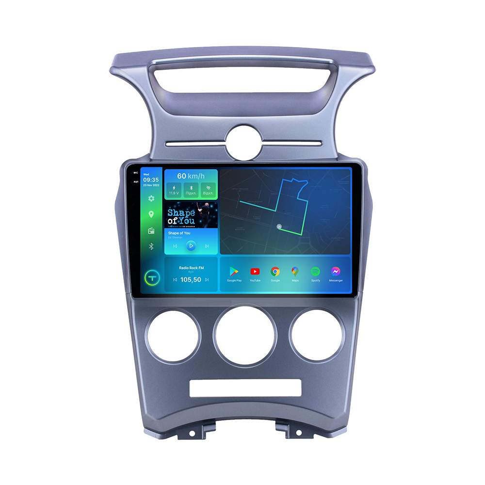 Штатна магнітола Torssen 2K Kia Carens 2006-2012 cond F9332 4G Carplay DSP