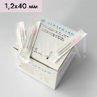 Игла инъекционная 18G (1,2х40 мм) одноразовая стерильная "ALEXPHARM" (100 шт/уп)