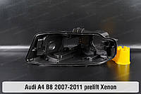 Корпус фары Audi A4 B8 Xenon (2007-2011) IV поколение дорестайлинг левый