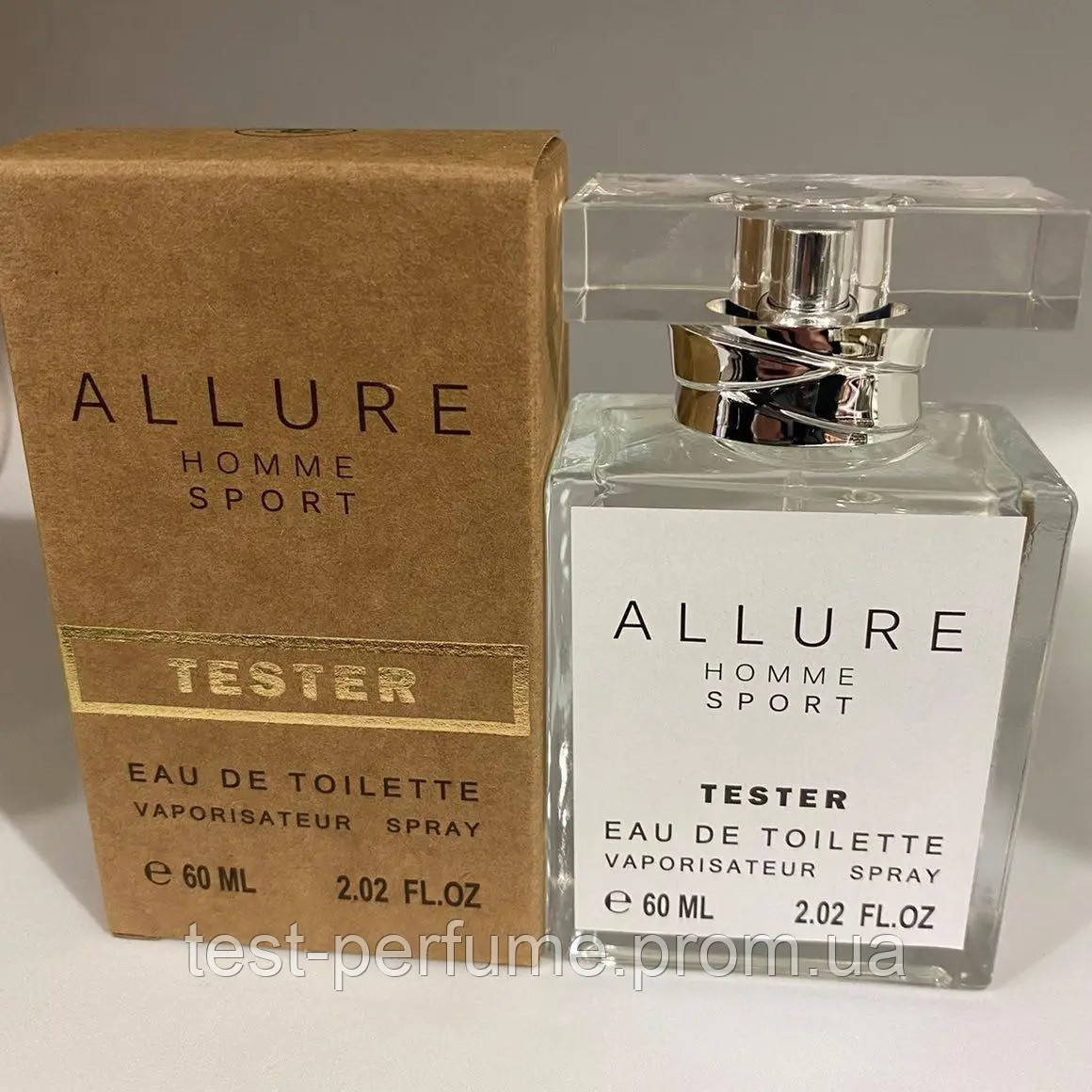 Сhanel Allure Homme Sport чоловічий Gold тестер 60 мл