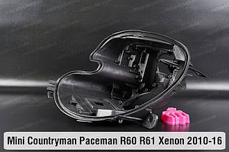 Корпус фари Mini Cooper Countryman Paceman R60 R61 Xenon (2010-2016) I покоління лівий