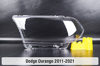 Скло фари Dodge Durango (2011-2021) III покоління ліве