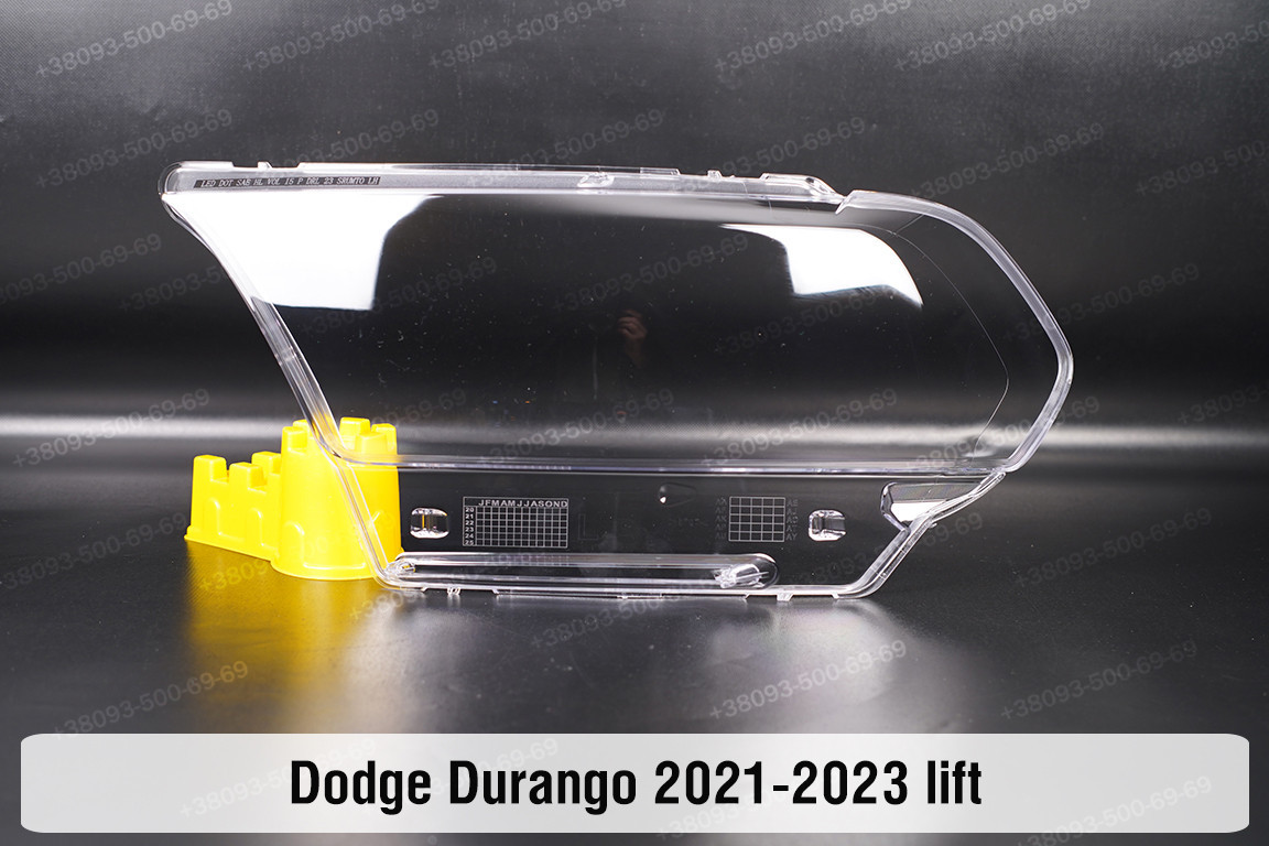 Скло фари Dodge Durango (2021-2024) III покоління рестайлінг ліве