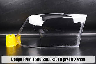 Скло фари Dodge RAM Xenon (2008-2019) IV покоління праве