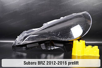 Скло фари Subaru BRZ (2012-2016) I покоління дорестайлінг ліве