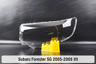 Скло фари Subaru Forester SG (2005-2008) II покоління рестайлінг ліве