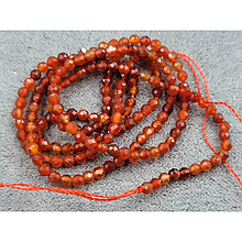 Намистини Сердолік 2,2мм гранований