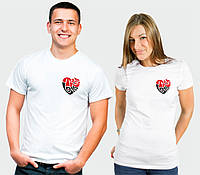 Парні футболки. Футболки для закоханих. Всі розміри є в наявності