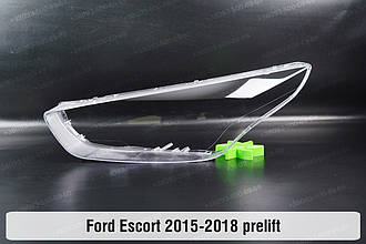 Скло фари Ford Escort (2015-2018) I покоління дорестайлінг ліве