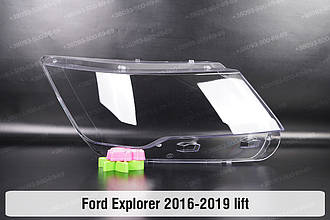 Скло фари Ford Explorer (2016-2019) V покоління рестайлінг праве