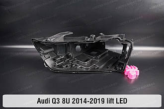 Корпус фари Audi Q3 8U LED (2014-2019) I покоління рестайлінг лівий