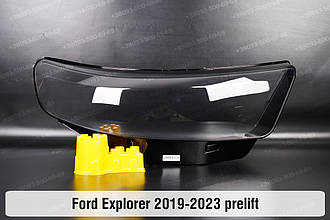 Скло фари Ford Explorer (2019-2023) VI покоління дорестайлінг праве