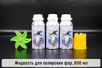 Рідина для полірування фар блакитна, 800 ml