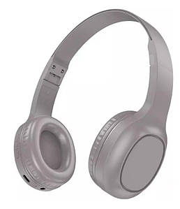 Бездротові Bluetooth навушники Hoco W46 коричневі
