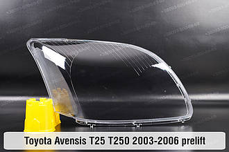 Скло фари Toyota Avensis T25 T250 (2003-2006) II покоління дорестайлінг праве