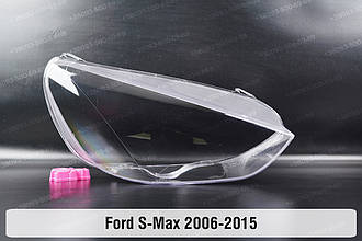 Скло фари Ford S-Max (2006-2015) I покоління праве