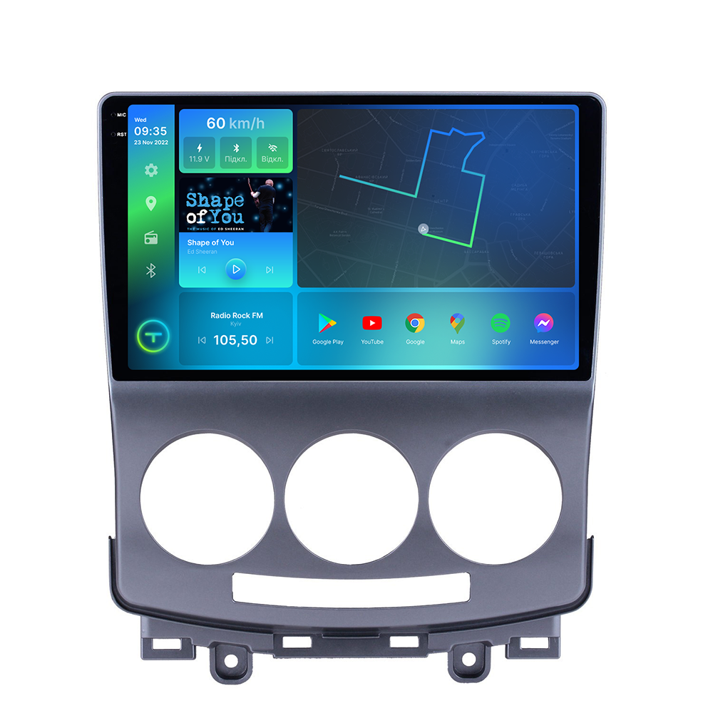 Штатна магнітола Torssen 2K Mazda 5 05-09 F9432 4G Carplay DSP, фото 1