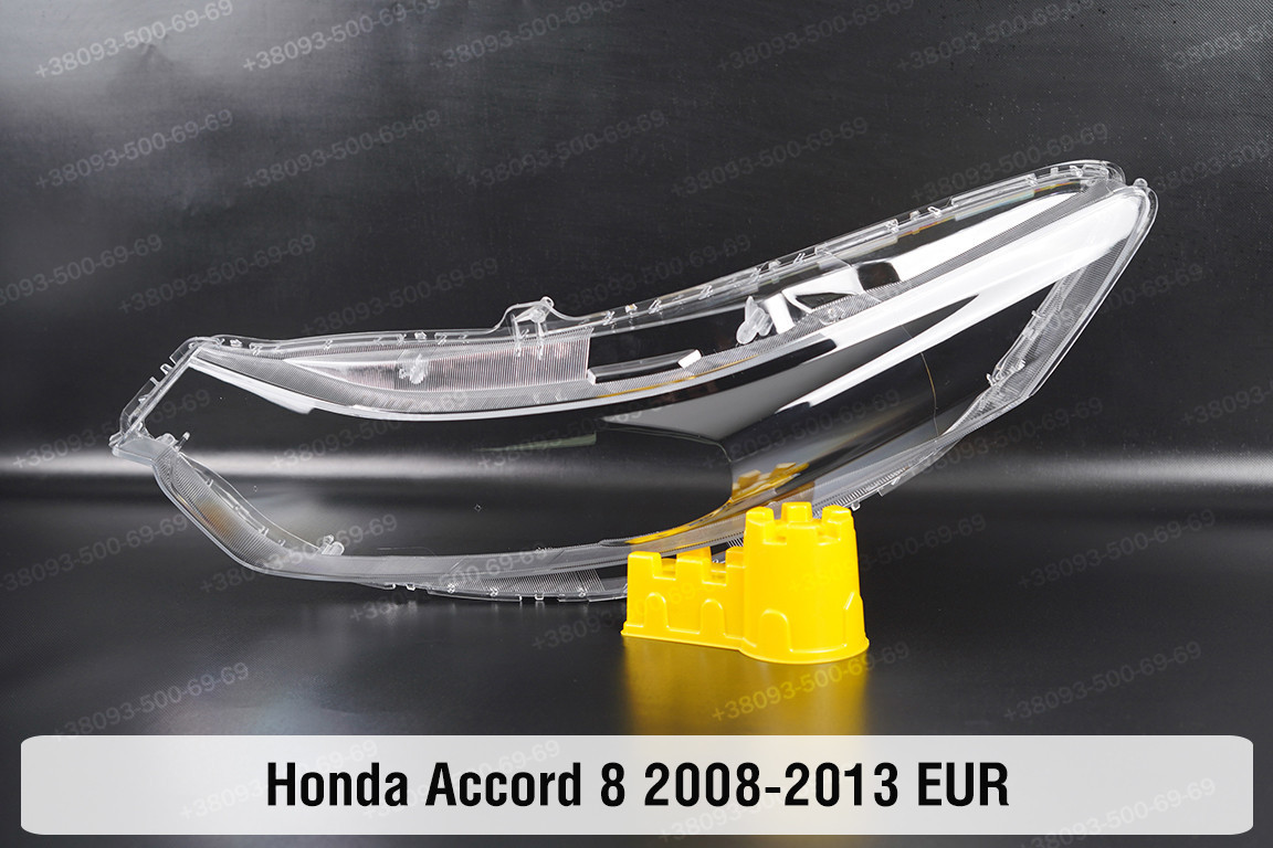 Скло фари Honda Accord 8 EUR (2008-2013) VIII покоління ліве