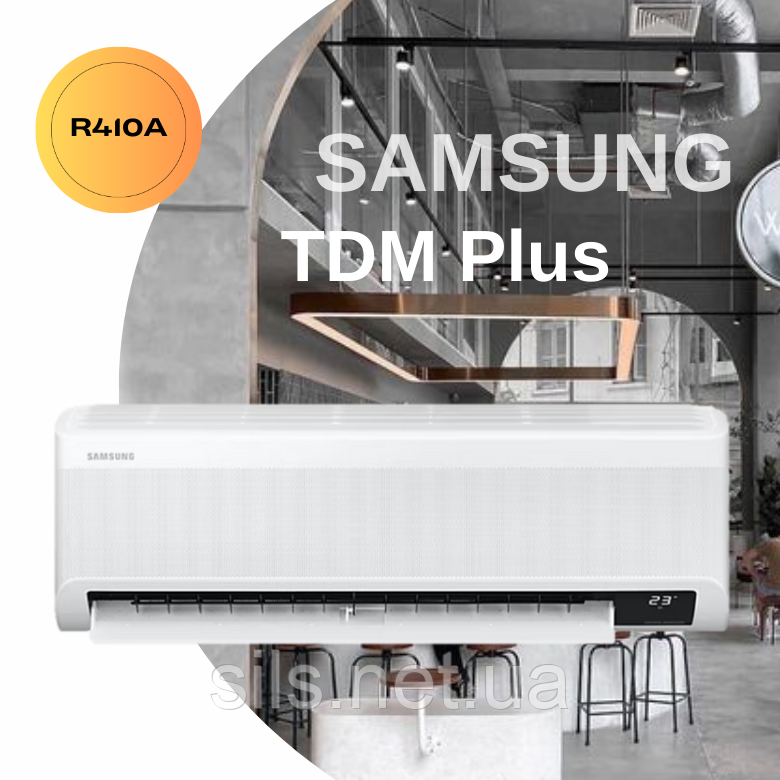 Внутрішній блок Samsung AE056TNXDEH/EU настінного типу Wind Free для системи TDM Plus, без EEV 5,6 кВт