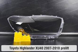 Скло фари Toyota Highlander XU40 (2007-2010) дорест праве