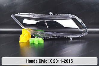 Скло фари Honda Civic (2011-2015) IX покоління праве