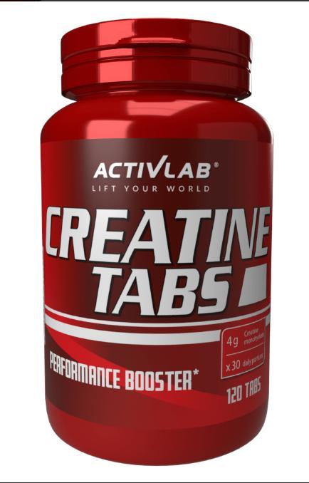 Креатин в таблетках ActivLab CREATINE Tabs 120 таблеток