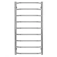 Рушникосушка водяна Трапеція П9 500х1000 В нижнє підключення