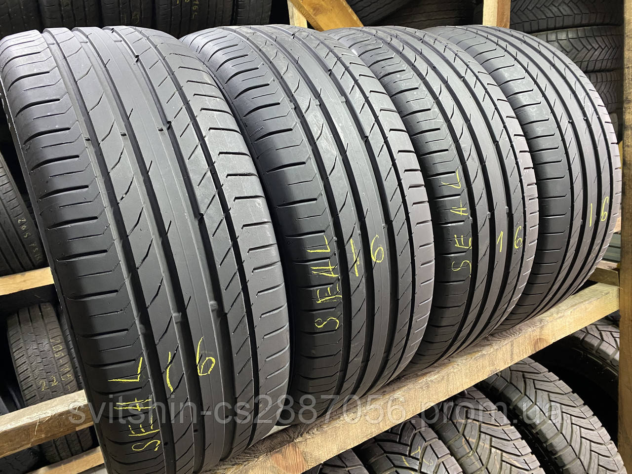 Літні Шини 235/55R18 Continental ContiSportContact5 Seal 6+мм 4шт