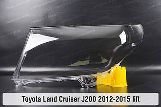 Скло фари Toyota Land Cruiser J200 (2012-2015) рест ліве
