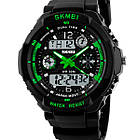 Годинник дитячий Skmei S-Shock Green 0931 для дітей від 12 років, фото 3