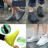 Бахилы-Чехлы для обуви от дождя, Бахилы силиконовые от грязи для обуви