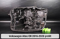 Корпус фары VW Volkswagen Atlas LED Hella only (2016-2020) дорестайлинг левый