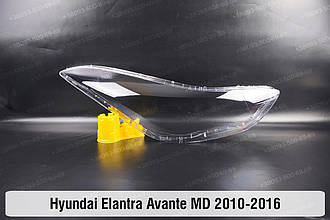 Скло фари Hyundai Elantra Avante MD (2010-2016) V покоління праве