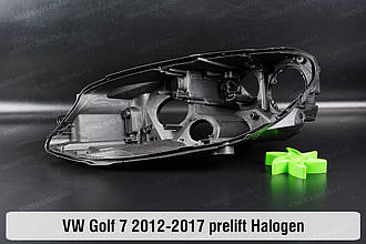 Корпус фари VW Volkswagen Golf 7 Halogen (2012-2017) VII покоління дорестайлінг лівий