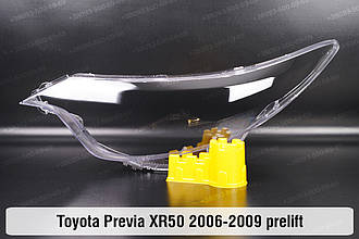 Скло фари Toyota Previa XR50 (2006-2009) III поколение дорестайлінг ліве