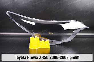 Скло фари Toyota Previa XR50 (2006-2009) III поколение дорестайлінг праве