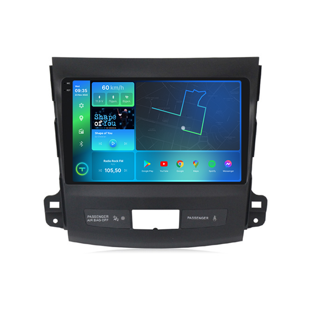 Штатна магнітола Torssen 2K Mitsubishi Outlander XL F9432 4G Carplay DSP, фото 1
