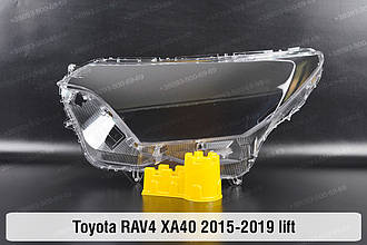 Скло фари Toyota RAV4 XA40 (2015-2019) рест ліве