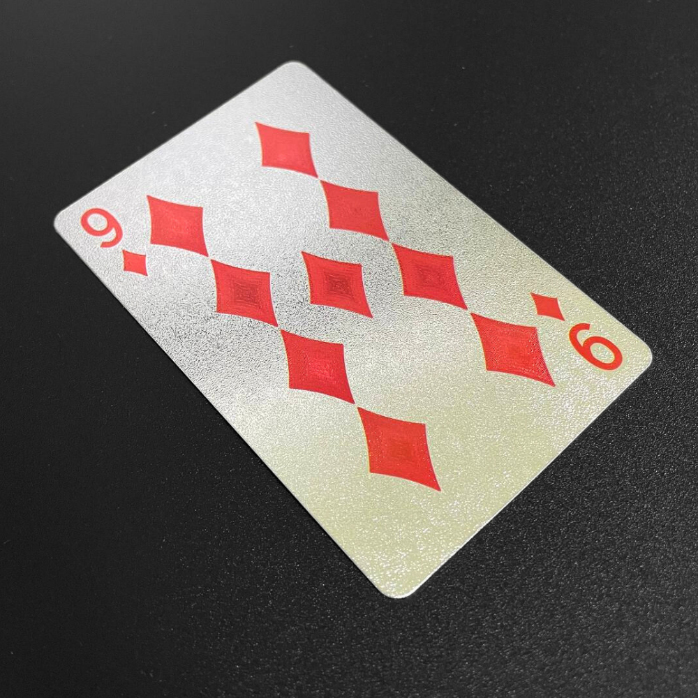 Игральные карты для фокусов, Карты покерные, Карты для покера для фокусов SILVER 500 EURO (4567) - фото 7 - id-p2102555705