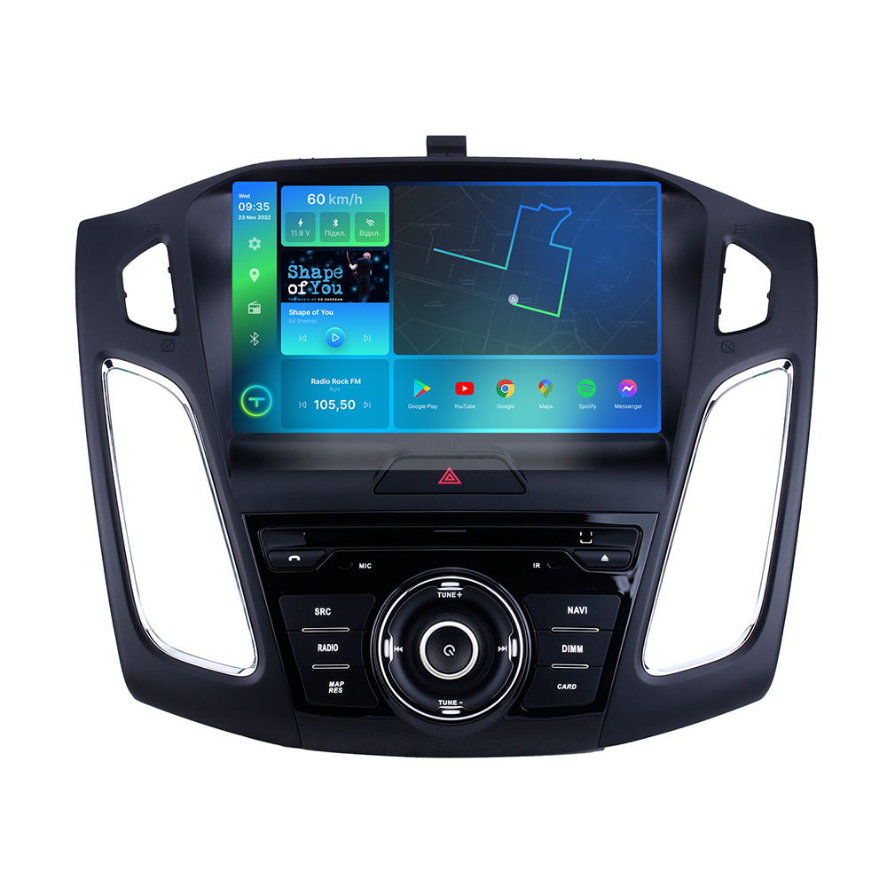 Штатна магнітола Torssen 2K Ford Focus 12-15 з кнопками F9464 4G Carplay DSP