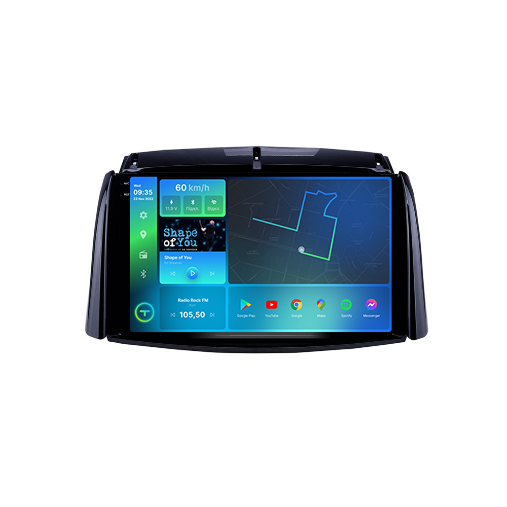 Штатна магнітола Torssen 2K Renault Koleos 09-16 F9432 4G Carplay DSP, фото 1