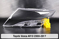 Стекло фары Toyota Venza AV10 Halogen (2008-2017) I поколение левое