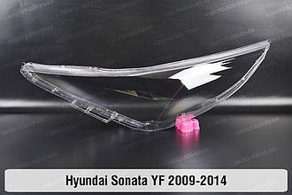 Скло фари Hyundai Sonata YF (2009-2014) VI покоління ліве